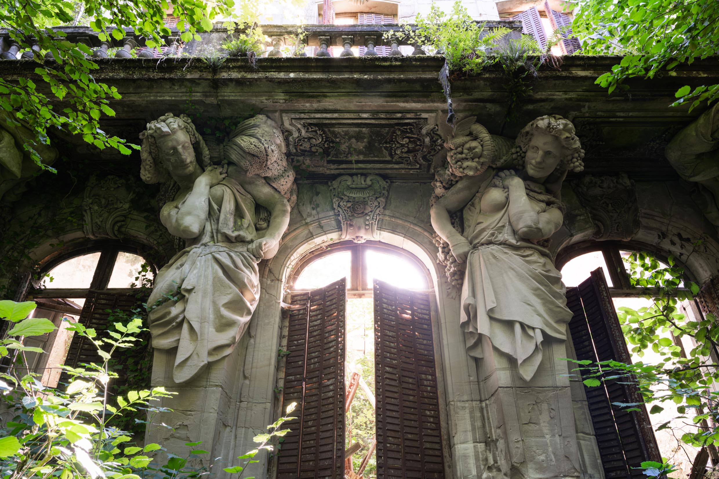 Château de Caryatides Château de Caryatides