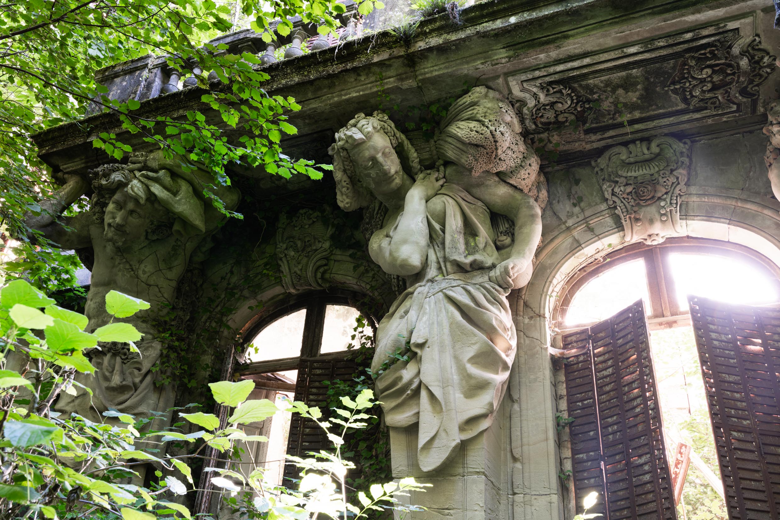 Château de Caryatides Château de Caryatides