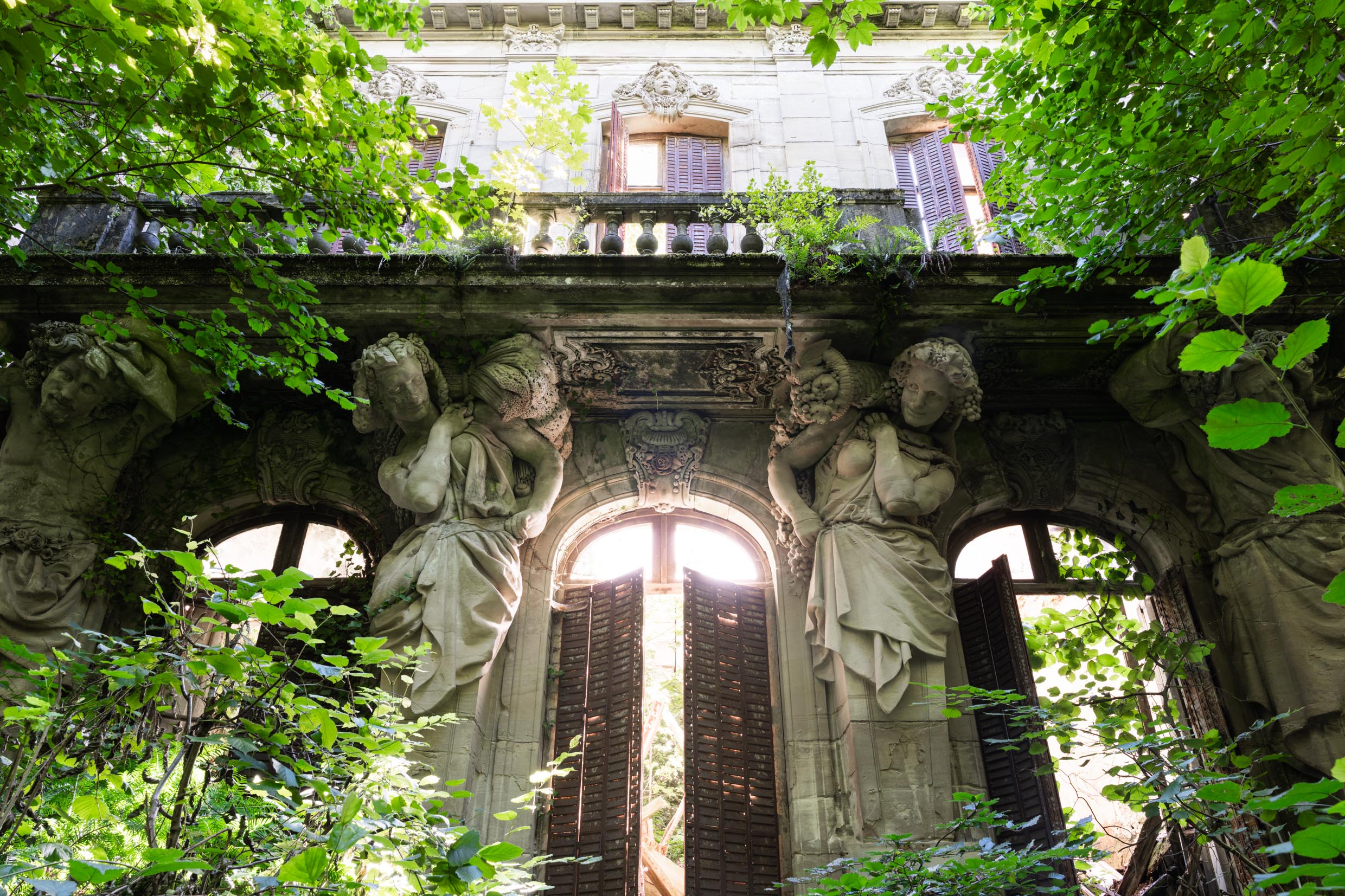 Château de Caryatides Château de Caryatides